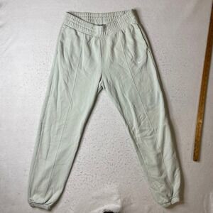 Nike Women Sweatpants Joggers‎ Light Green Size S Elastic Waist Drawstring